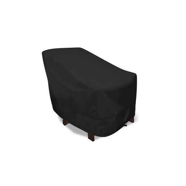 Eevelle MERIDIAN Series, Patio Arm Chair - Black, 25L x 36W x 28H MDCHRARM_25W_28D_36H-BLK - main
